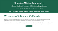 Desktop Screenshot of brauntonchurch.org