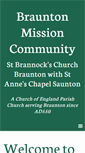 Mobile Screenshot of brauntonchurch.org